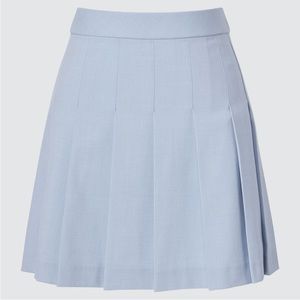 UNIQLO - Light Blue Pleated Tennis Skirt - SIZE SMALL